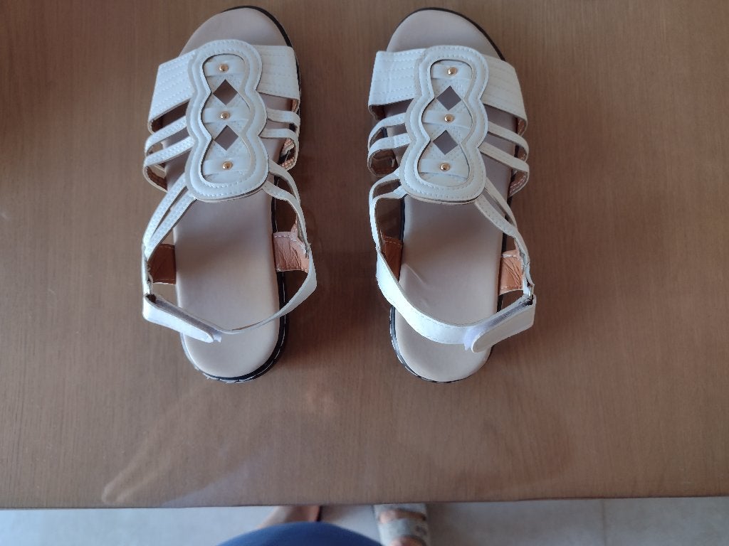 sandales pour femmes, Vêtements | Femmes, Chaussures, Neuf, Enlèvement, Blanc, Sandales et Mûles