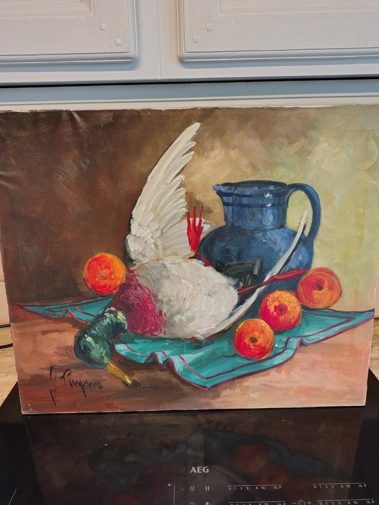 Ancienne peinture sur toile, Antiquités & Art, Enlèvement