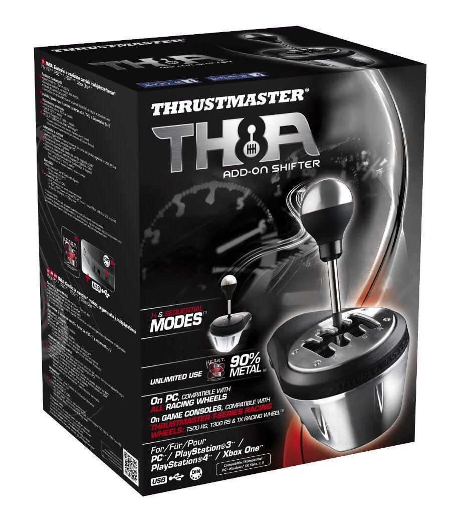 Thrustmaster TH8A – levier de vitesse ultime 100% métal, Consoles de jeu & Jeux vidéo, Enlèvement ou Envoi, Comme neuf, Volant ou Pédales