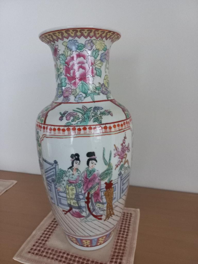 Chinese vazen, Ophalen