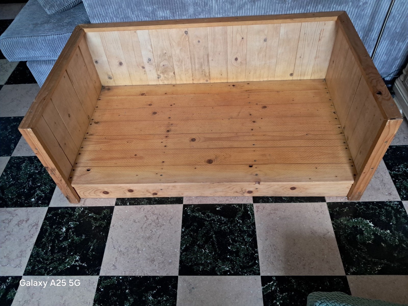 Houten hondemand, Dieren en Toebehoren, Hondenmanden, Ophalen
