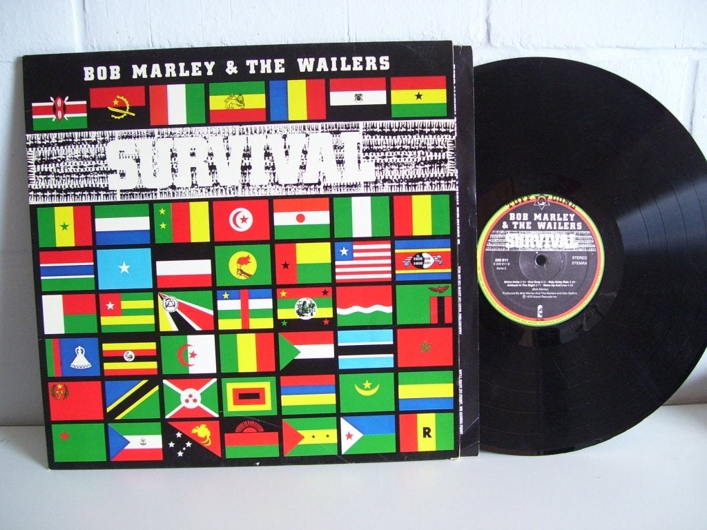 BOB MARLEY & THE WAILERS  survival, LP, Gebruikt, Ophalen of Verzenden, 12 inch