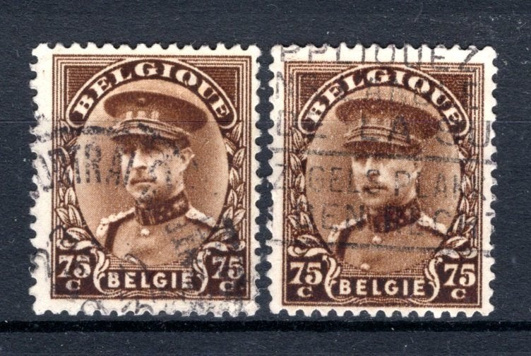 341 gestempeld 1932 - Koning Albert 1, Verzenden, Gestempeld, Gestempeld