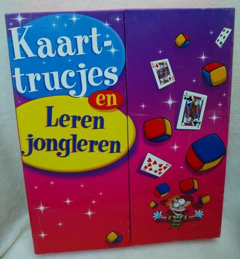 Kaarttrucjes en leren jongleren, Ophalen of Verzenden, Zo goed als nieuw, Puzzelen