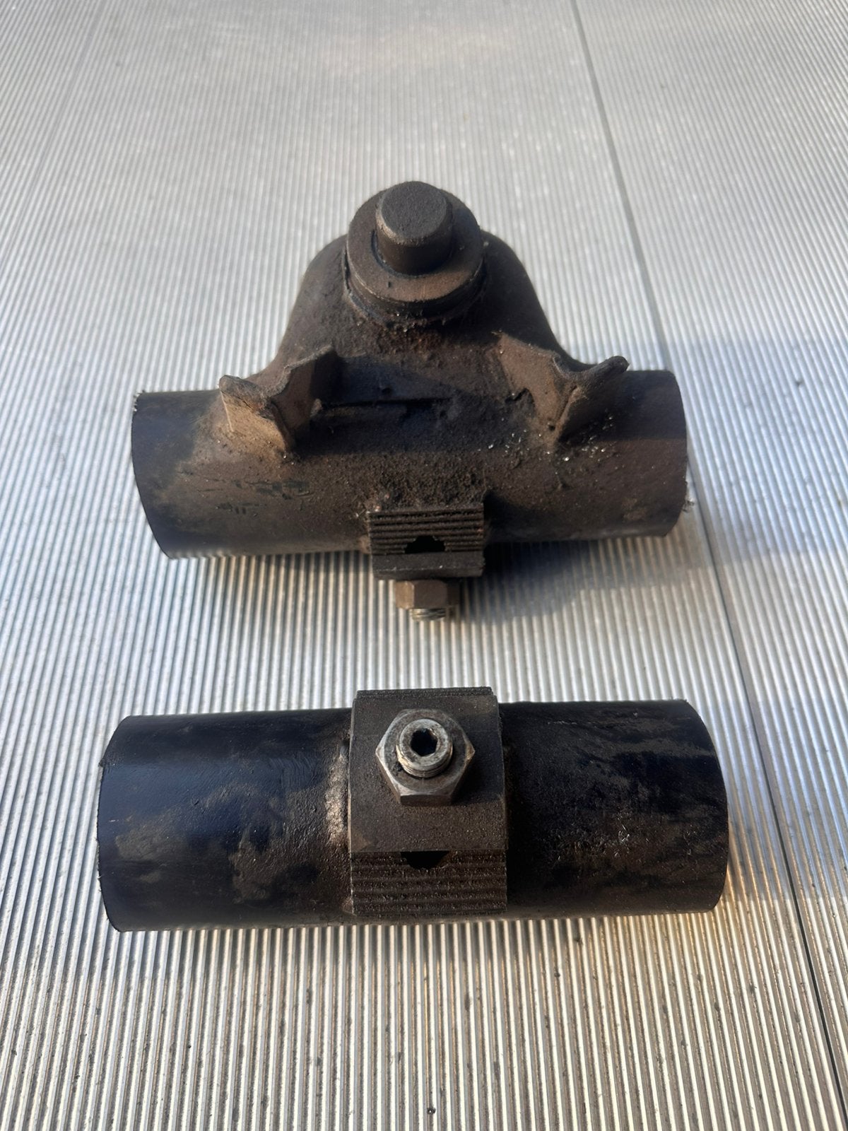 Volkswagen T2b middenstukken met rasterplaten verstelbaar, Auto-onderdelen, Ophalen of Verzenden, Volkswagen