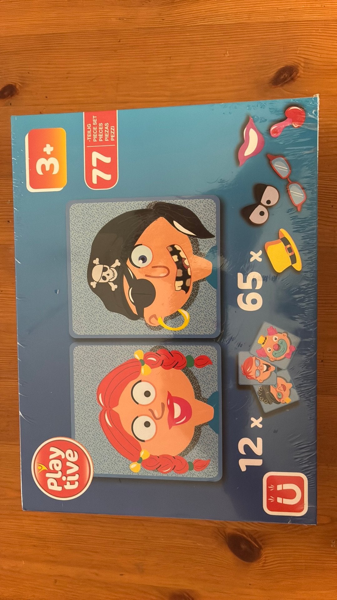 Magnetische speelset (nieuw), Ophalen, Meer dan 50 stukjes, Nieuw