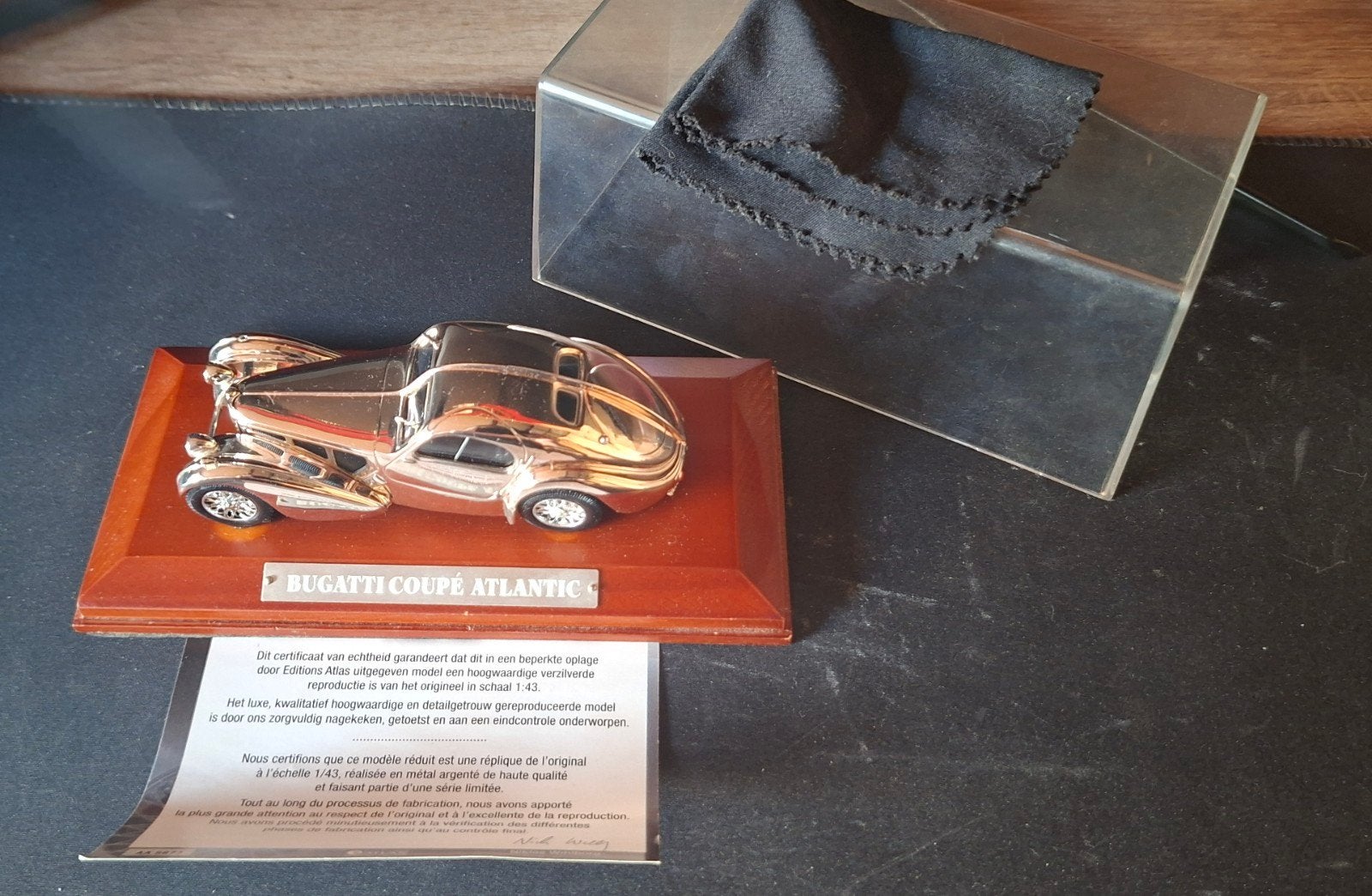 Bugatti coupé Silver Car collectie, Ophalen, Zo goed als nieuw, Auto, Overige merken