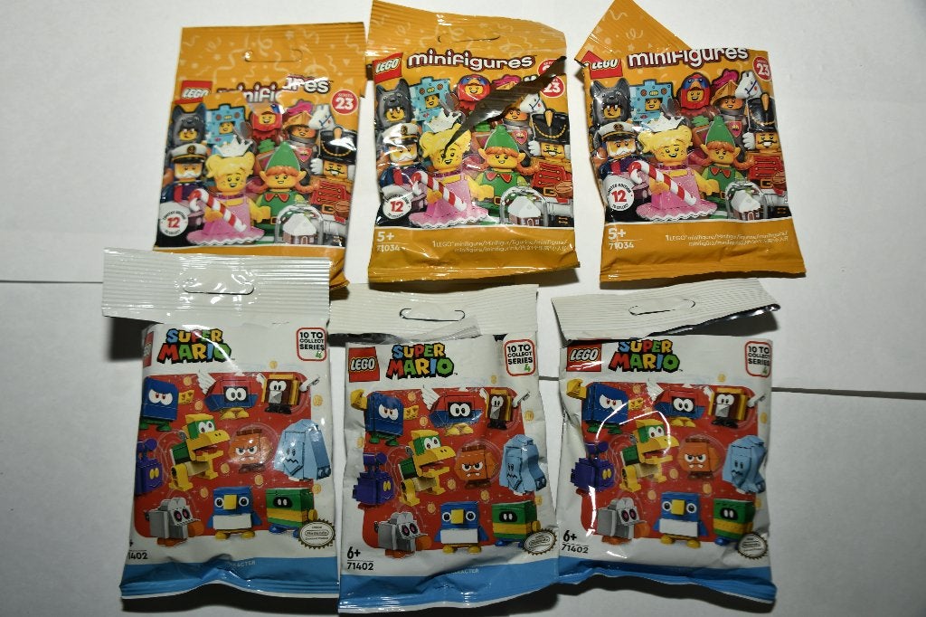 6 Lego collectable minifiguren (Nieuw), Neuf, Enlèvement ou Envoi, Pièces supplémentaires incluses, Lego