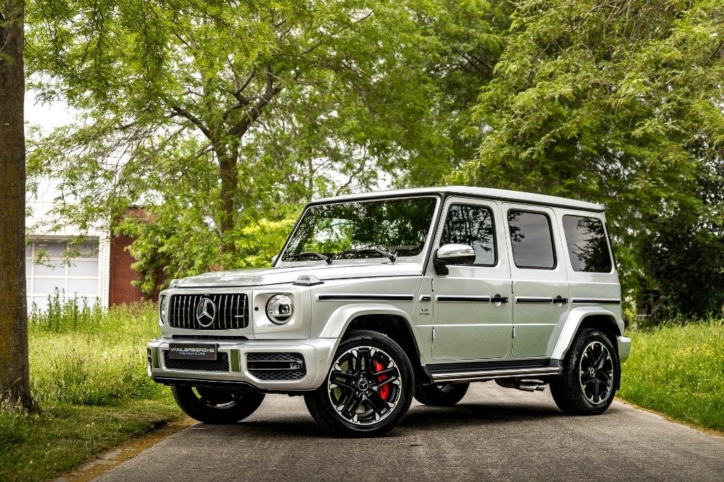 Mercedes G63 AMG * Carbon * Burmester * ACC * Opendak * BTW, Autos, Mercedes-Benz, Argent ou Gris, Achat, 430 kW, Entreprise