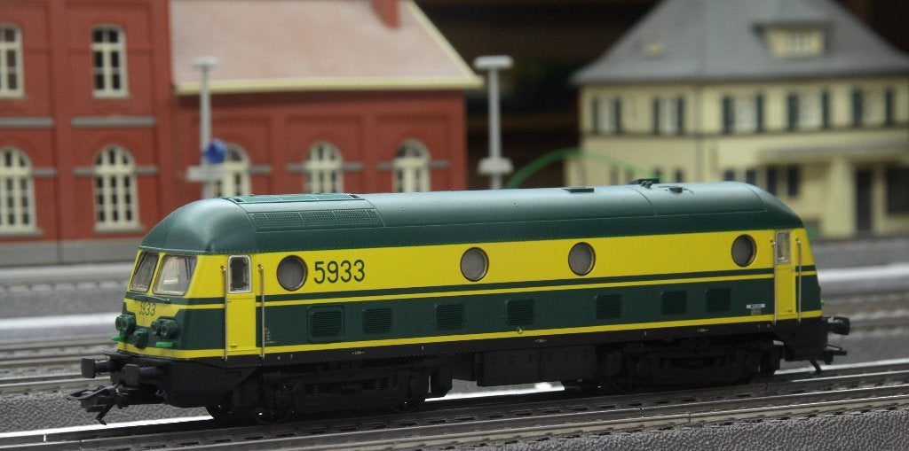 MARKLIN 37274 série 59 AC Digital SNCB 5933, Hobby & Loisirs créatifs, Trains miniatures | HO, Neuf, Enlèvement ou Envoi, Courant alternatif