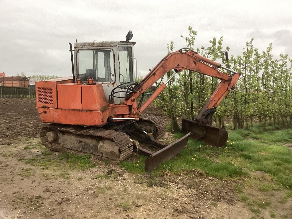 Graafmachine, Ophalen, Gebruikt