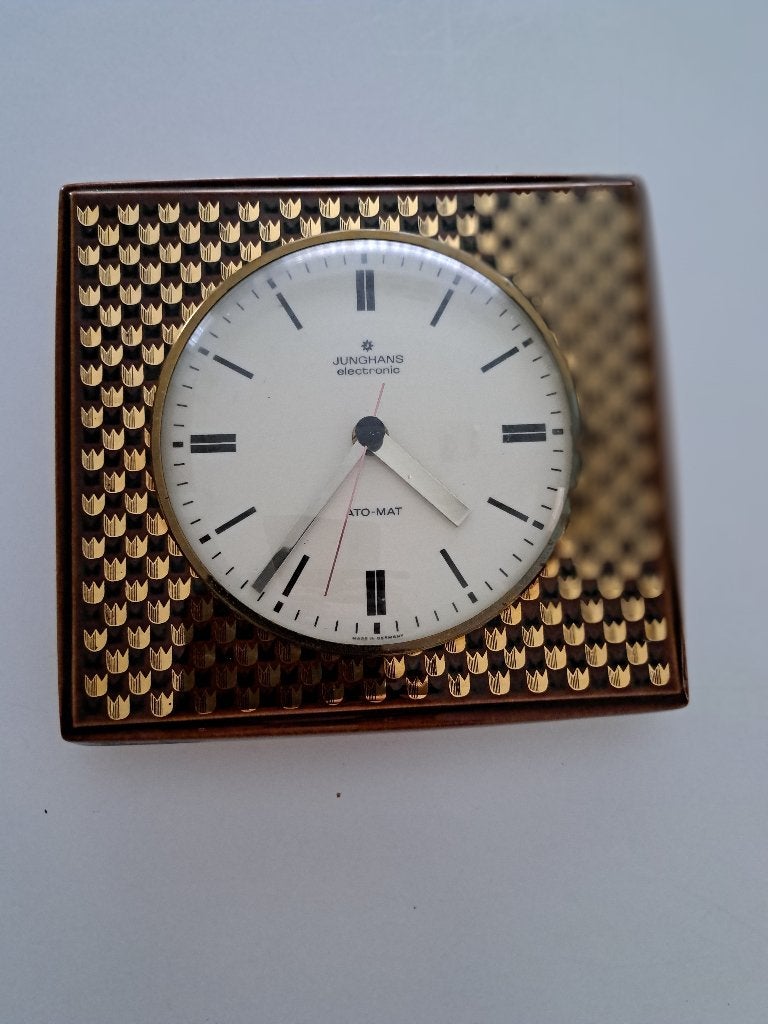 Retro wandklok Junghans, Maison & Meubles, Accessoires pour la Maison | Horloges, Rétro, Analogique, Enlèvement, Utilisé