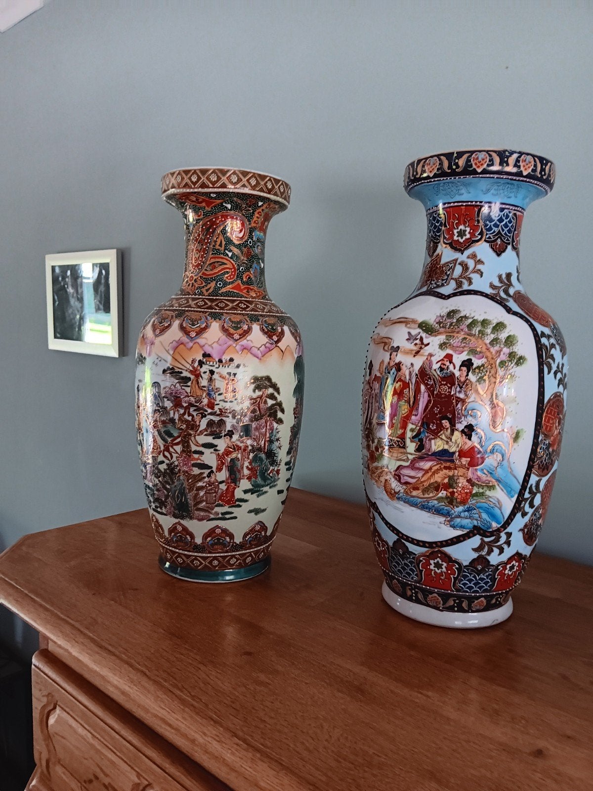 Chinese porseleinen vazen., Antiek en Kunst, Ophalen