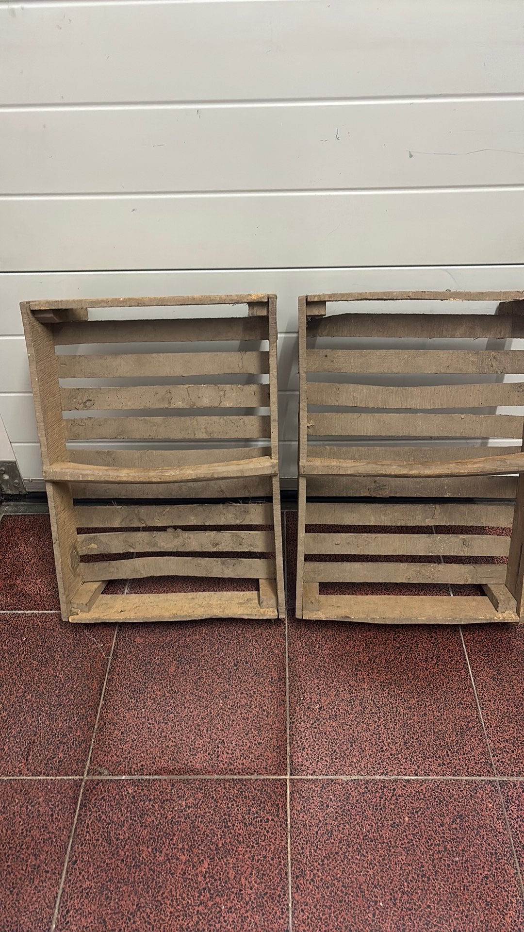 plateaux à pommes de terre, Enlèvement, Utilisé, Bois