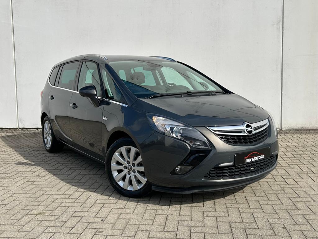 OPEL ZAFIRA Tourer 1.4 Turbo 2015 EURO 6b (MET GARANTIE), Auto's, Euro 6, Bedrijf, 5 zetels, Break