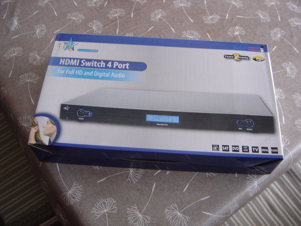 HQ HDMI SWITCH 4 PORT PROFESSIONAL, Computers en Software, Routers en Modems, Ophalen, Nieuw