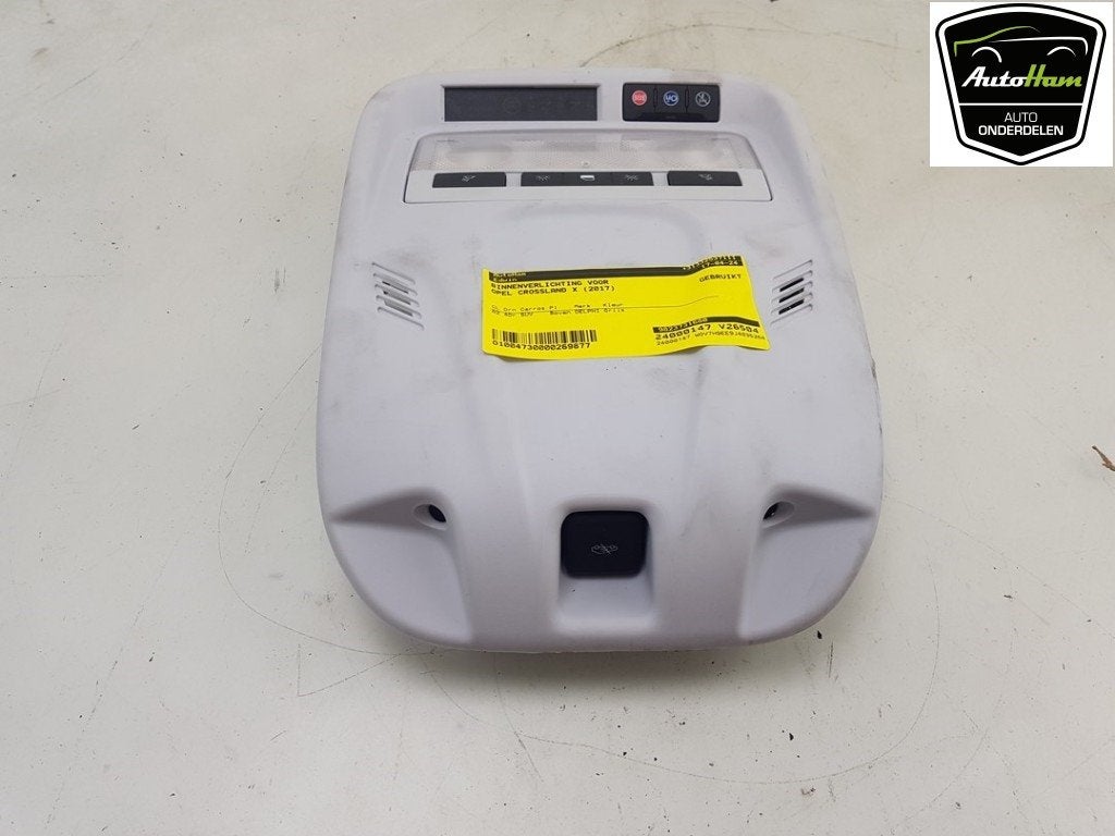 PLAFONNIER AVANT Opel Crossland (X) (|9823731680|3648037|), Opel, Utilisé, Lisa.Scalzo@aptiv.com, Aptiv PLC