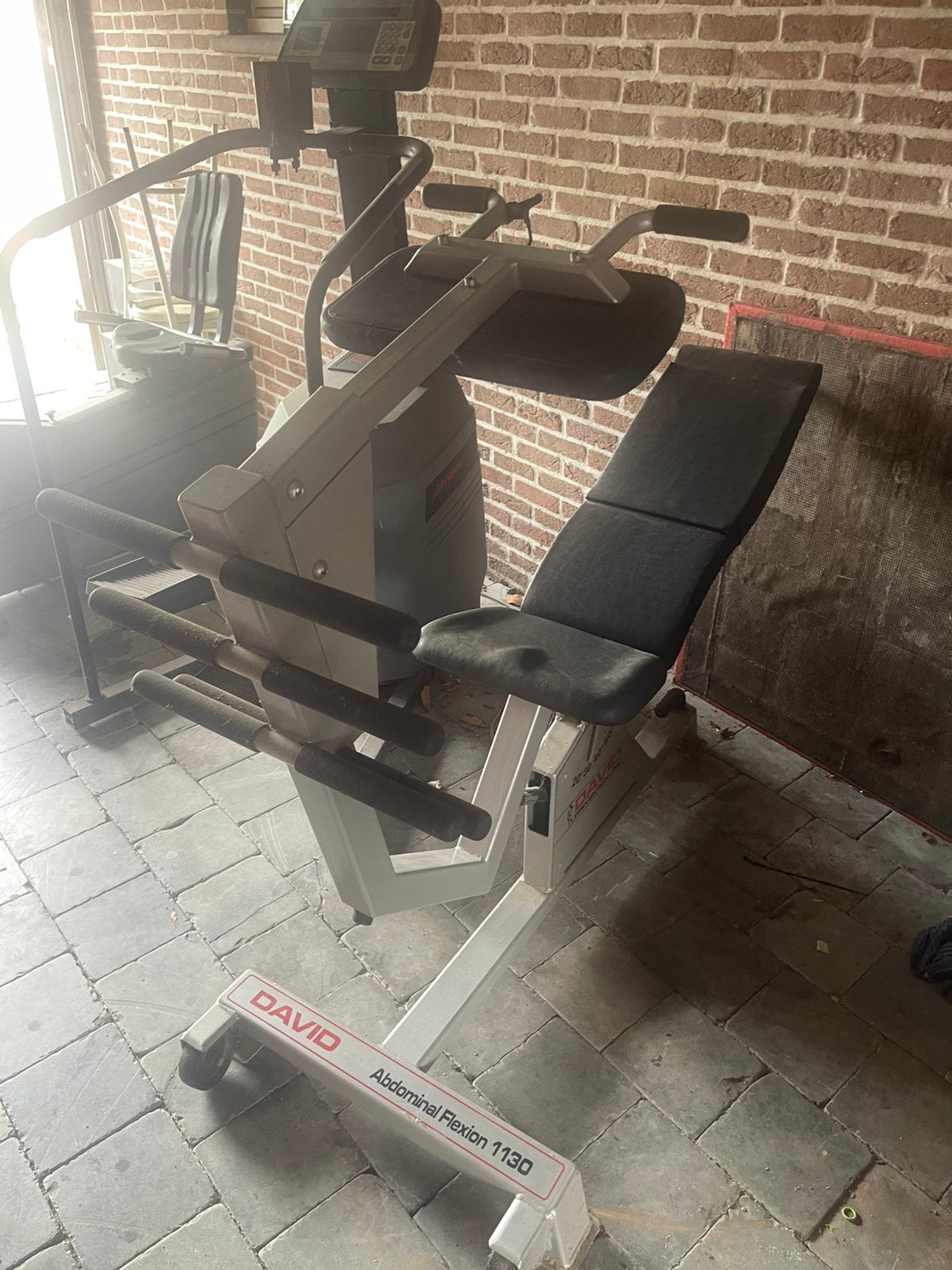 Live fitness toestel buikspieren, Ophalen, Gebruikt