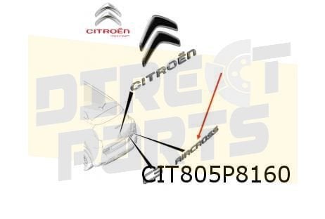 Citroën C3 Aircross embleem tekst ''Aircross'' Origineel! YQ, Auto-onderdelen, Verzenden, -, Nieuw, -