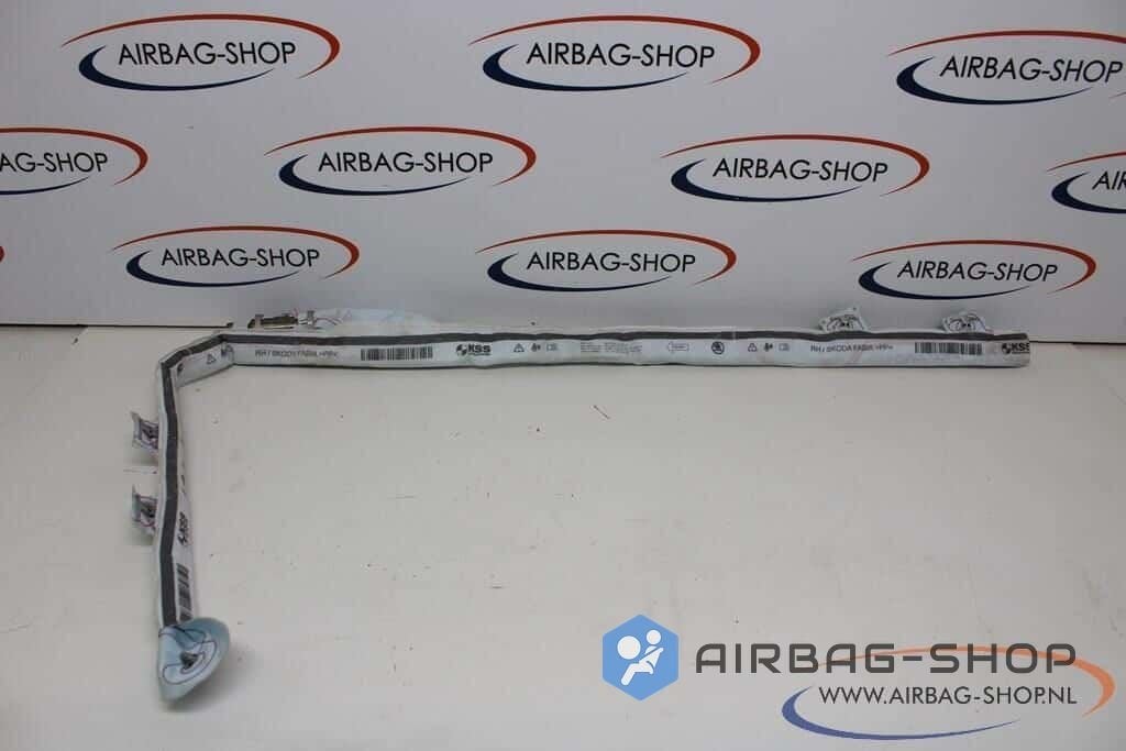 Skoda Fabia Dakairbag Rechts Hemelairbag 6V0880742, Auto-onderdelen, Gebruikt, -, -, Ophalen of Verzenden