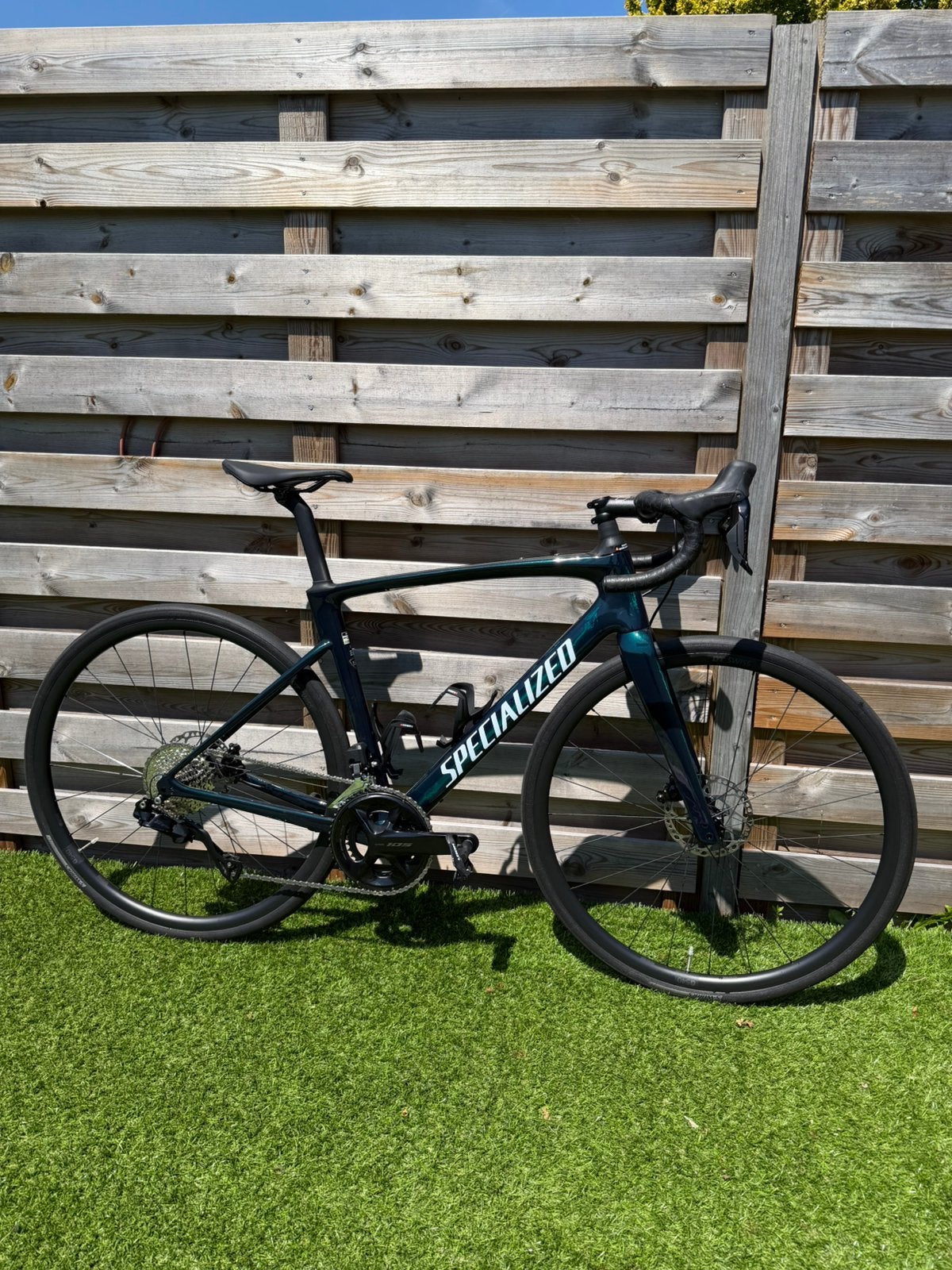 Specialized Roubaix SL8 Comp – Shimano 105 Di2 – Maat 56, 28 inch, Carbon, Heren, Zo goed als nieuw