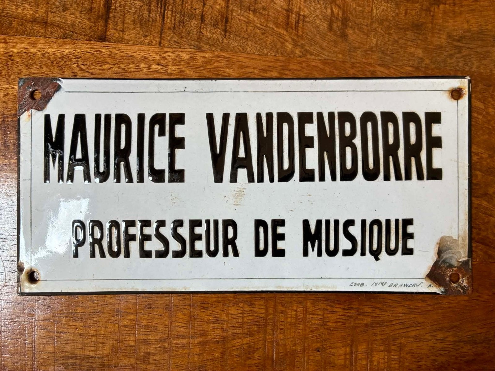 Plaque émaillée, Antiquités & Art, Enlèvement ou Envoi