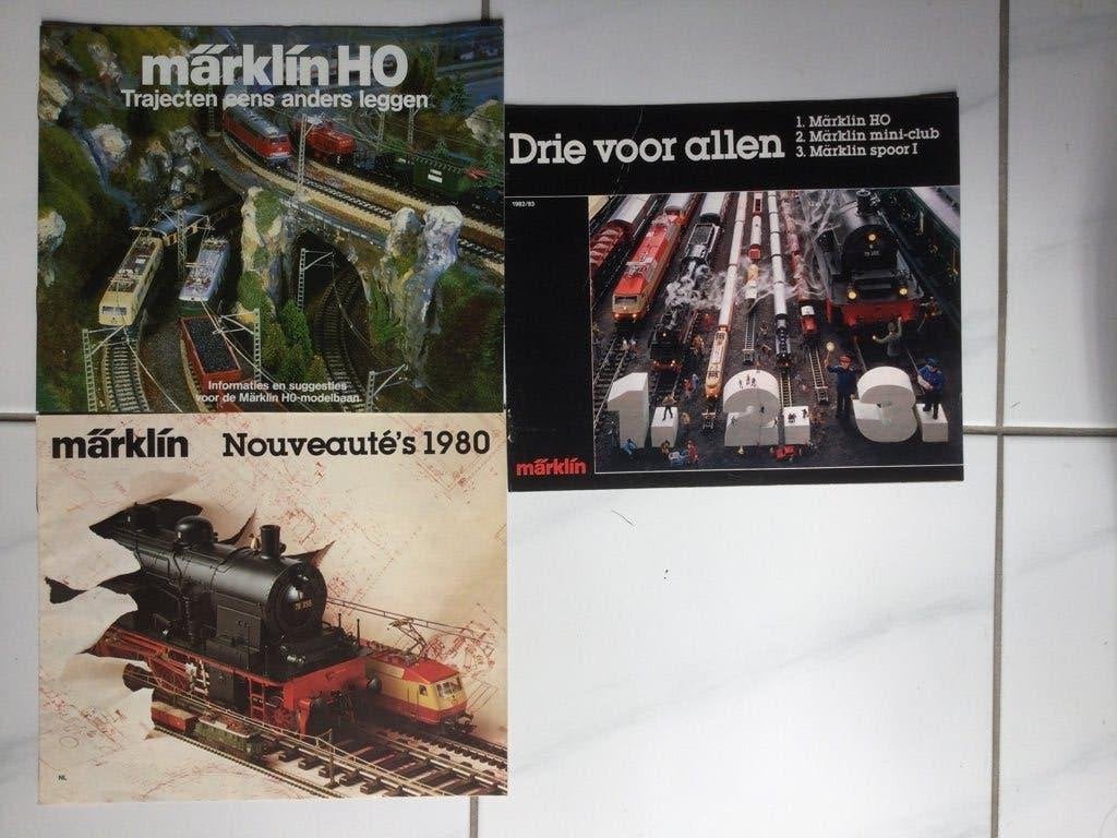 Marklin oude brochures, Enlèvement ou Envoi, Neuf, Märklin, Analogique