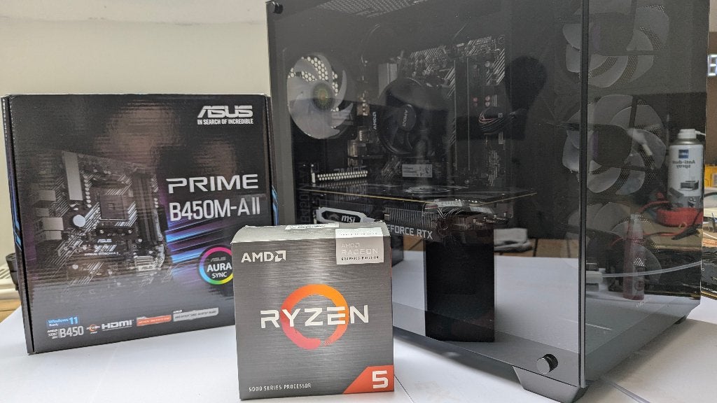 Gaming PC (Ryzen 5 5600G / RTX 2070), Ophalen, Virtual Reality, AMD Ryzen 5, Zo goed als nieuw