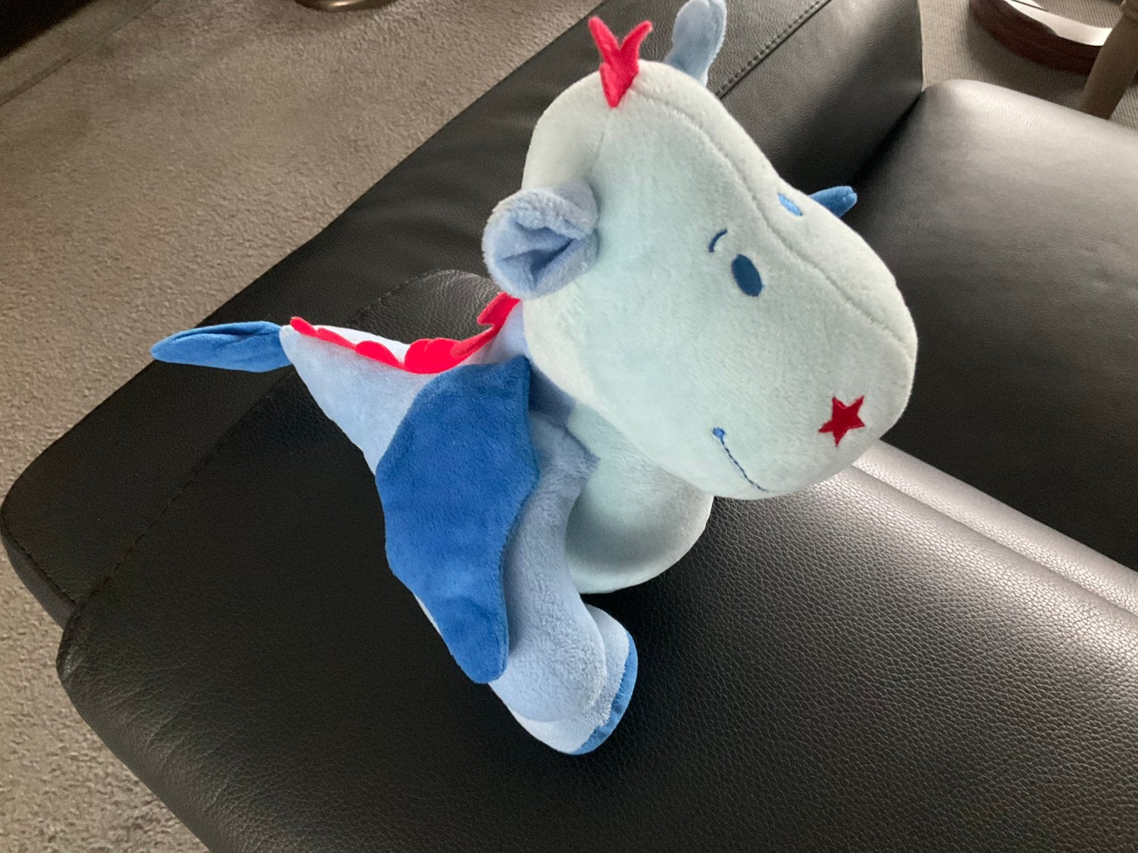 Pluche dino, Ophalen of Verzenden, Zo goed als nieuw