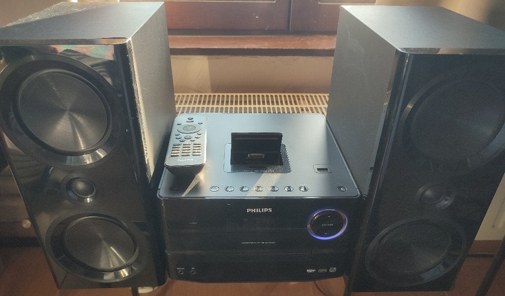 Microchaîne hi-fi Philips DCM3020/12 radio FM CD Aux USB, Enlèvement, Utilisé, Radio, Avec lecteur de CD