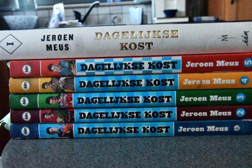 kookboeken, Boeken, Ophalen, Gelezen, Jeroen Meus, Overige typen