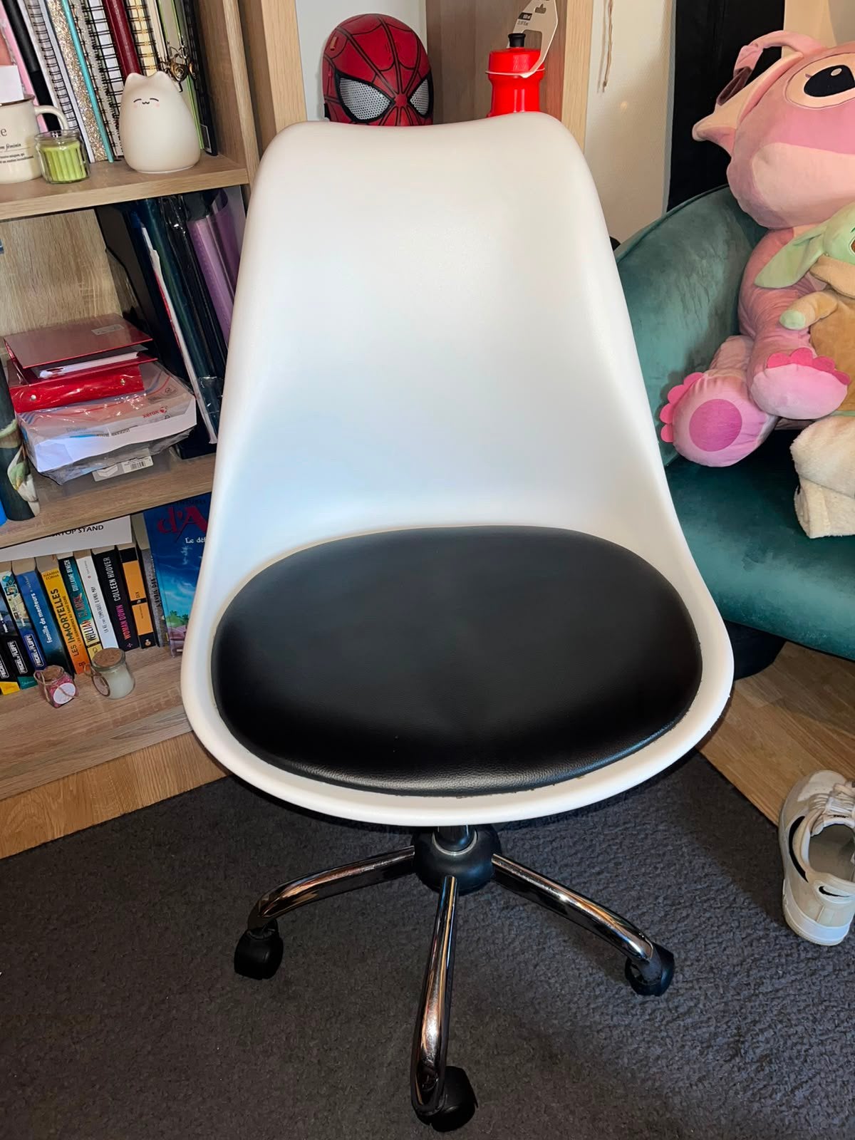 Chaise de bureau, Enlèvement, Utilisé, Blanc, Chaise de bureau