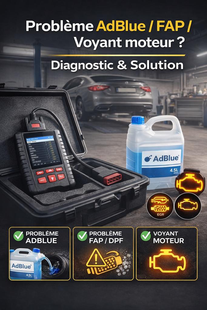 Suppression Adblue, Fap, Egr, Adittif, Dtc, Stage 1,, Enlèvement ou Envoi, Comme neuf