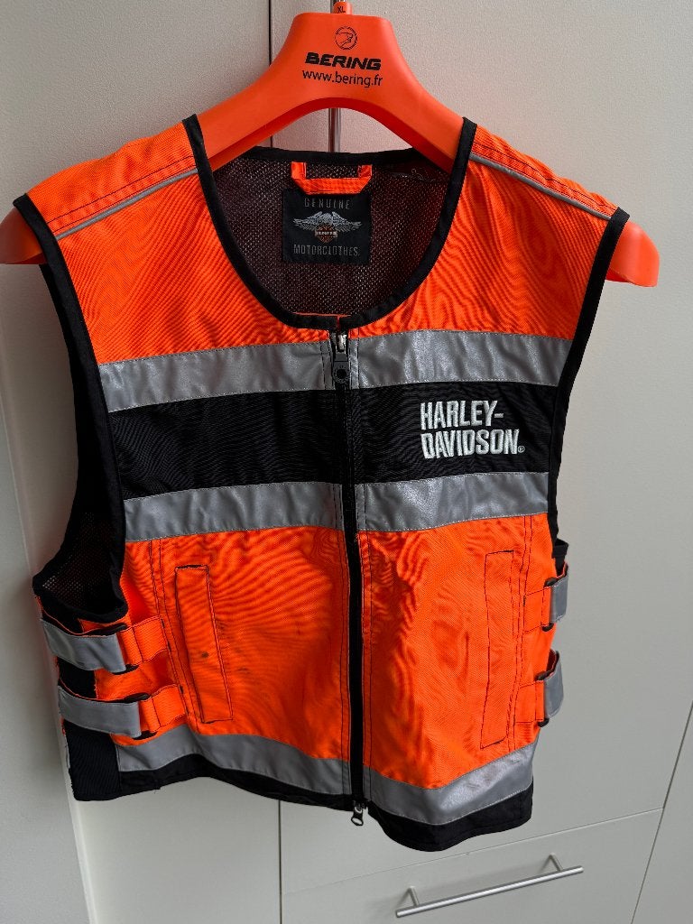 Fluovest Harley Davidson, Harley-Davidson, Jas | textiel, Heren, Ophalen of Verzenden