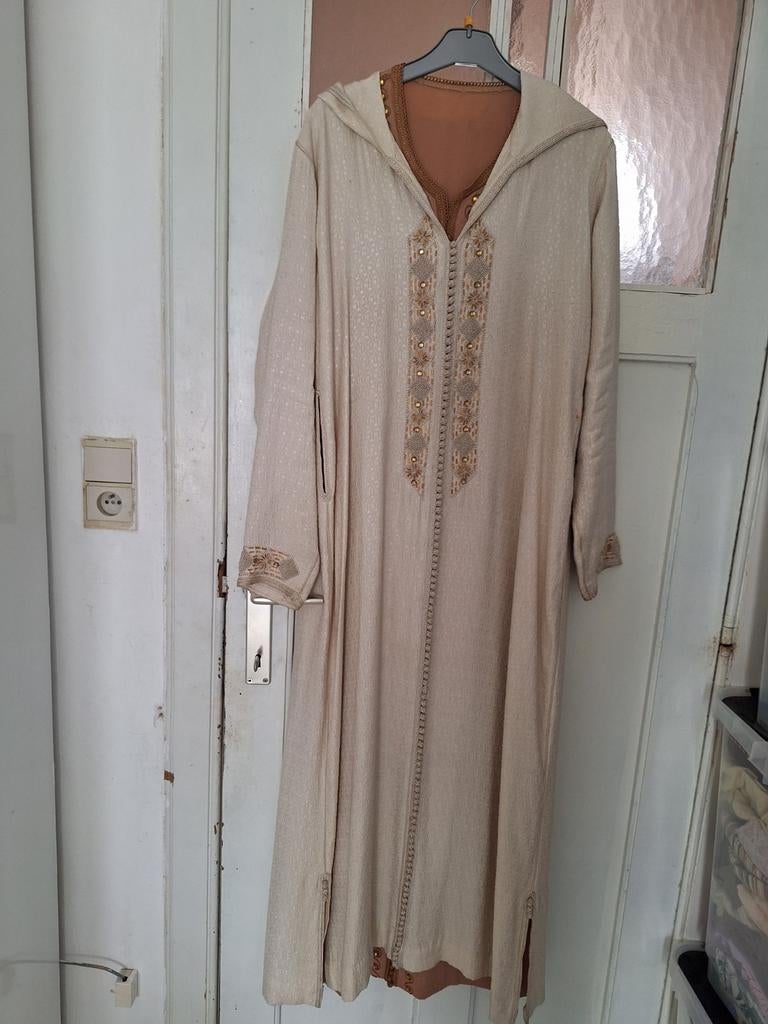 Djellaba 2 pièces, Enlèvement, Beige