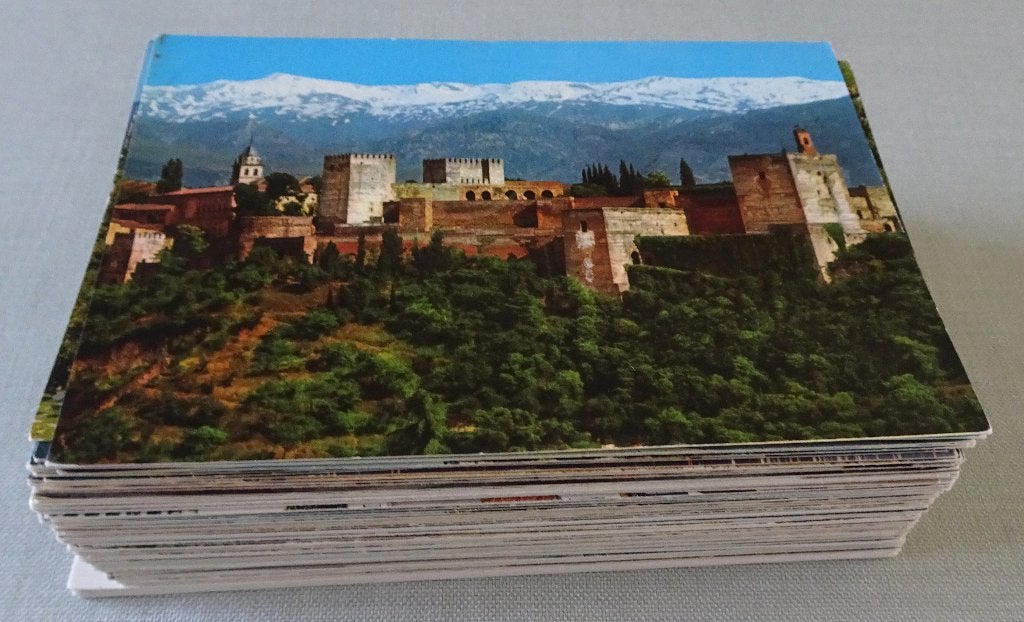 110 POSTKAARTEN VAN ANDALUSIË, SPANJE, Verzenden, Gelopen, Spanje