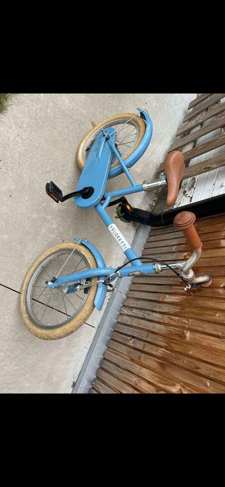 Veloretti maxi 16 inch blauw, Ophalen, Gebruikt