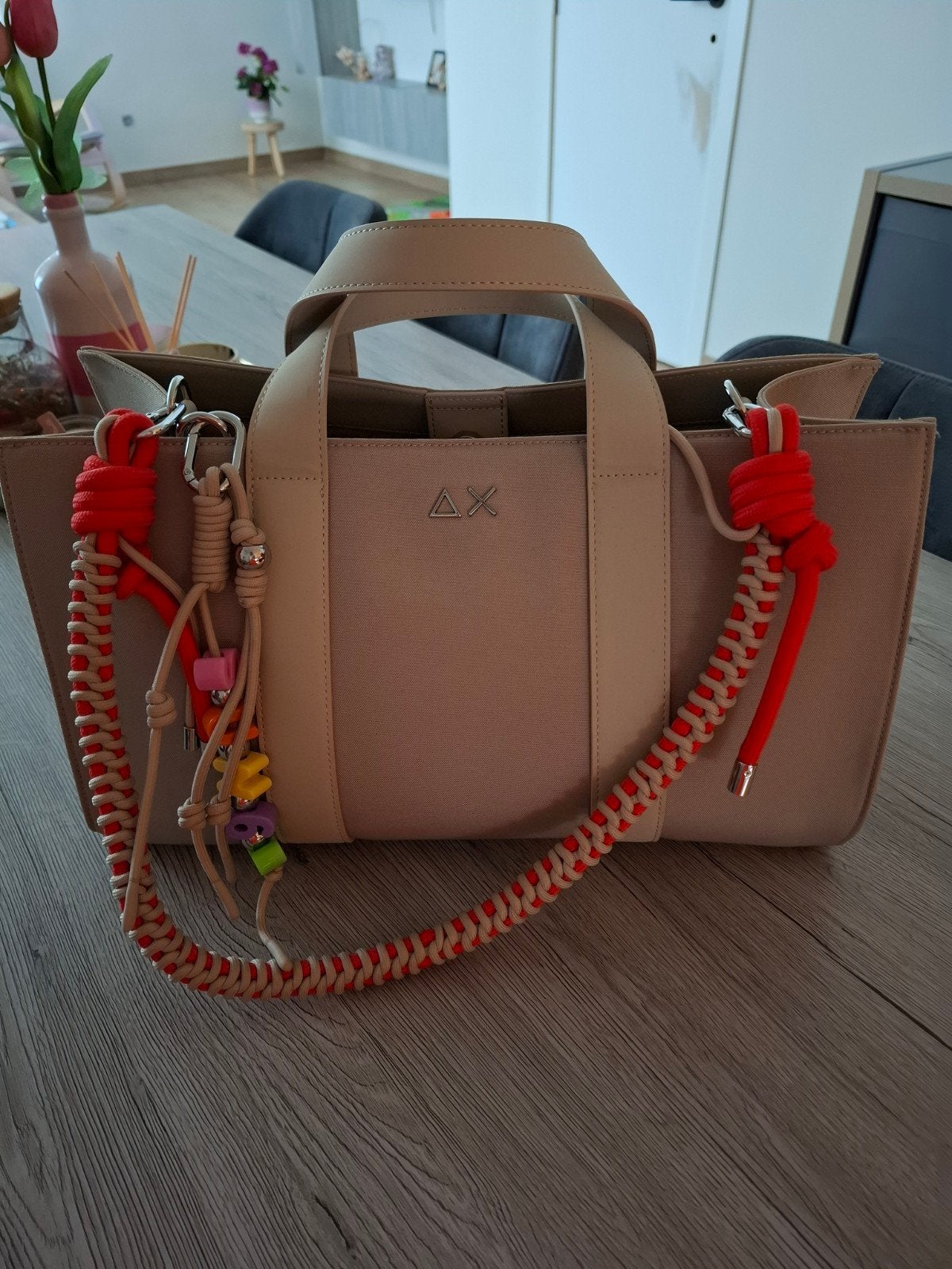 Handtas Sun68, Ophalen, Zo goed als nieuw, Beige, Handtas
