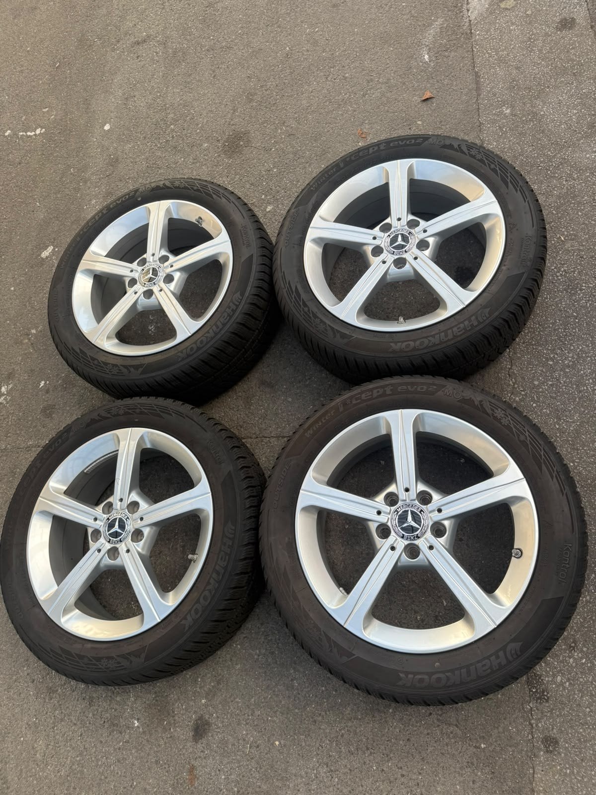 Mercedes Classe A W177 jantes d’origine 17 pouces, Autos : Pièces & Accessoires, Enlèvement, 17 pouces, Pneu(s)