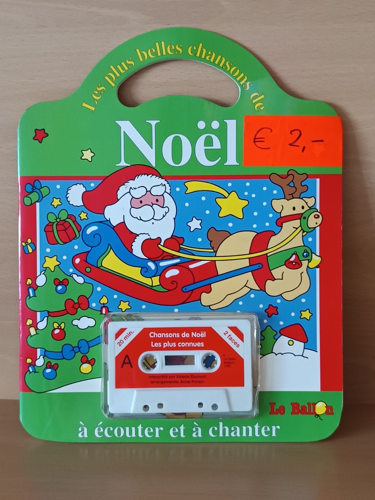 Neuf : livre avec cassette audio sur les chants de Noël, Enlèvement ou Envoi, Originale, Comme neuf, Enfants et Jeunesse