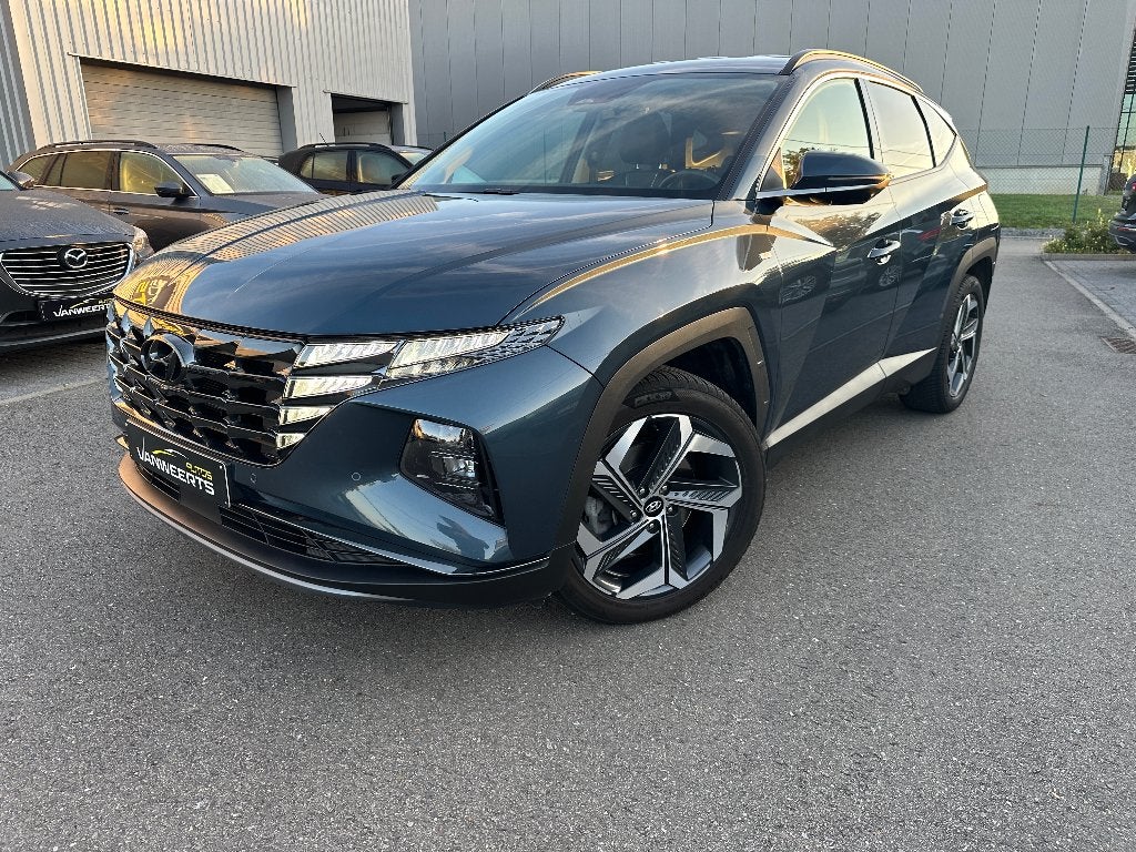 Hyundai Tucson, 1.6 benzine AUTOMAAT, Autos, Cuir, Argent ou Gris, Euro 6, Entretenue par le concessionnaire