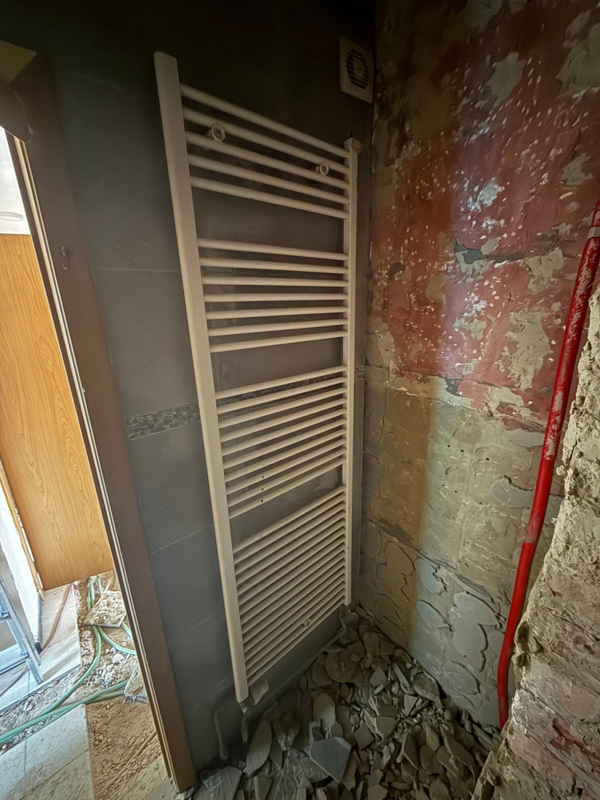 Radiateur sèche-serviettes salle de bain blanc, Enlèvement ou Envoi, Comme neuf