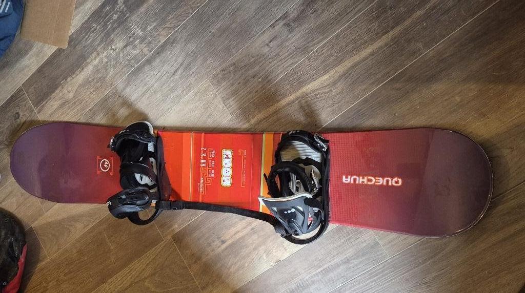 Snowboard incl binding- 160 - Quechua - uitstekende staat, Enlèvement, Comme neuf, Planche