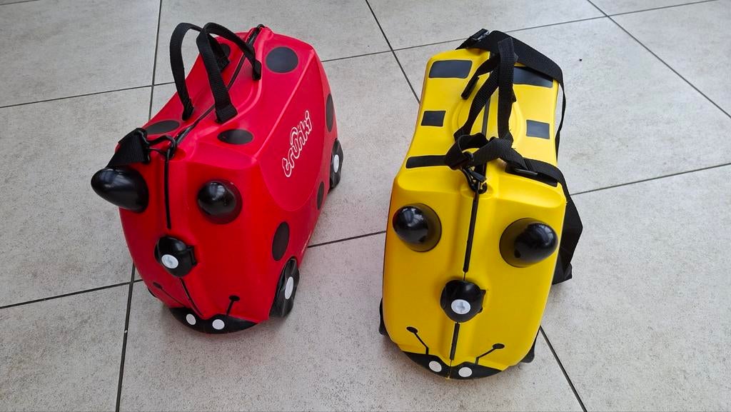 Trunky koffers voor kinderen, Ophalen