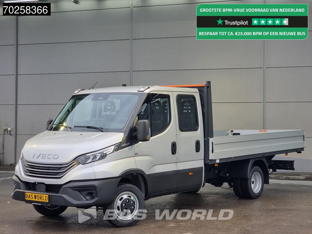 Iveco Daily 35C21 BPM VRIJ! 3.0L Automaat 210PK 2025-Model O, Auto's, Stof, 4 cilinders, Iveco, 7 zetels