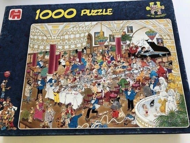 leg puzzels jvh, Ophalen, 500 t/m 1500 stukjes, Zo goed als nieuw, Legpuzzel