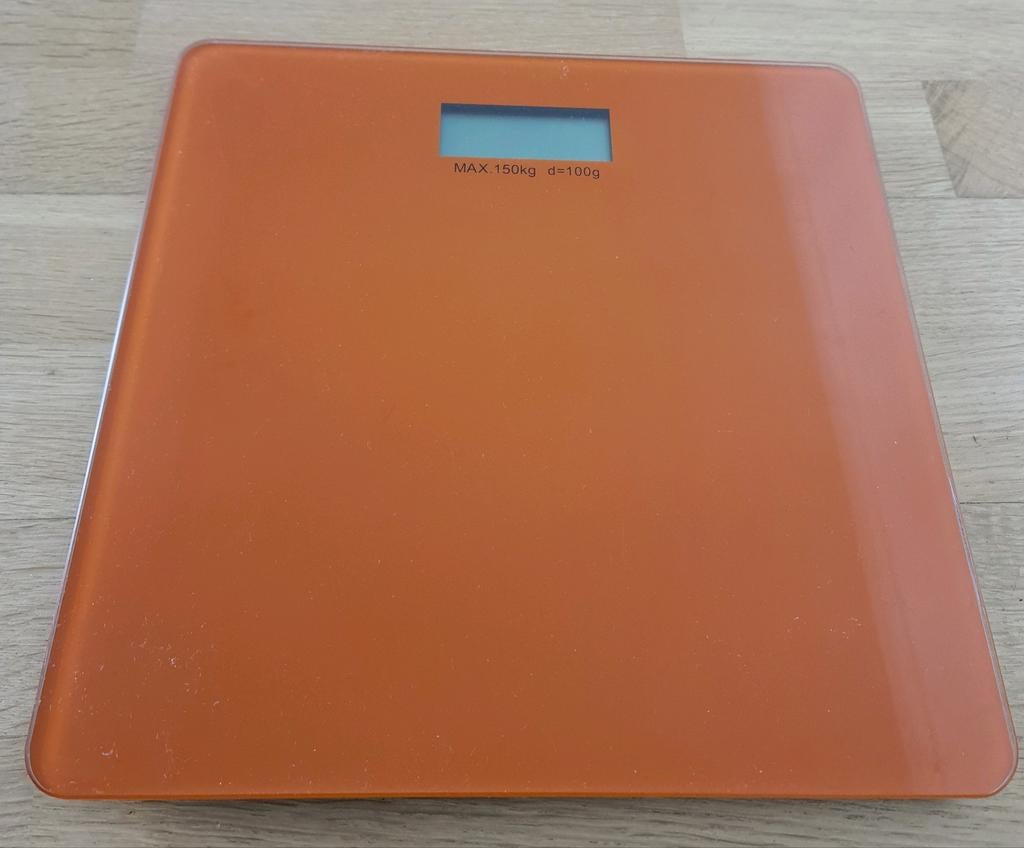 Digitale weegschaal maximaal 150kg sinaasappel, Elektronische apparatuur, Ophalen, Gebruikt, 100 kg of meer, Digitaal