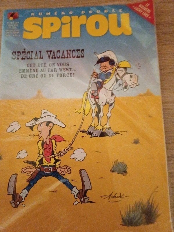 Lot 5 magazines Journal de Spirou (2013-2014) - neuve, Collections, Envoi, 1980 à nos jours, Journal