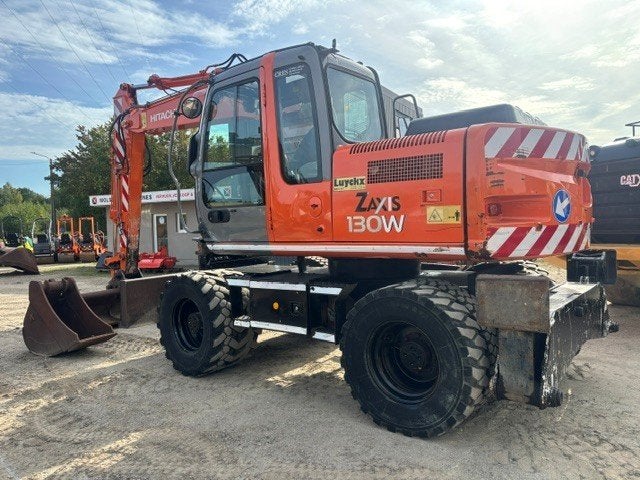 bandenkraan Hitachi ZX130W, Ophalen, Graafmachine
