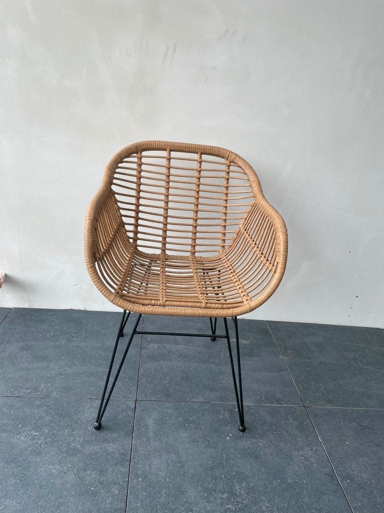 Chaises, Osier ou Rotin, Comme neuf, Brun, Enlèvement